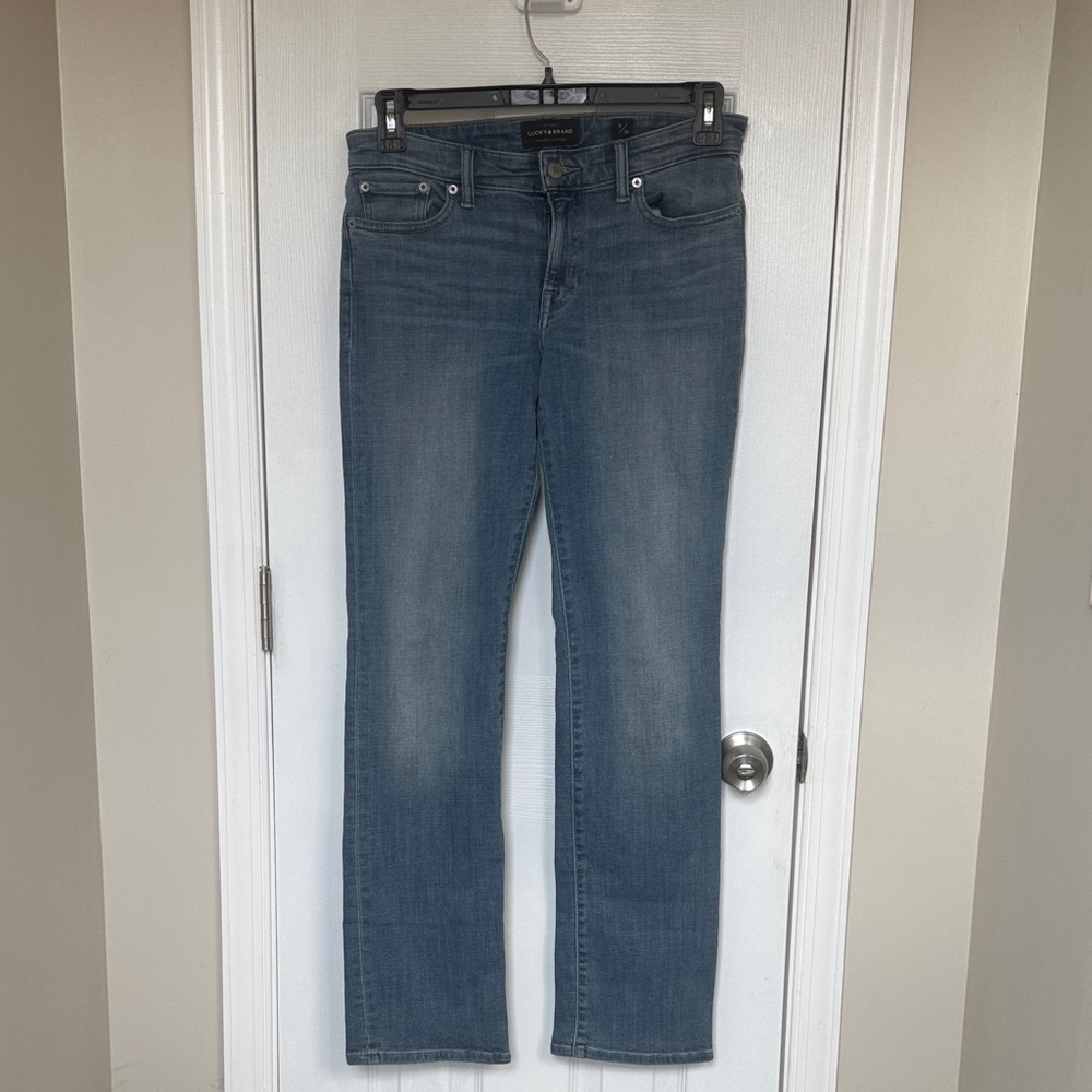 Lucky Brand Women's Straight Leg Blue Jeans